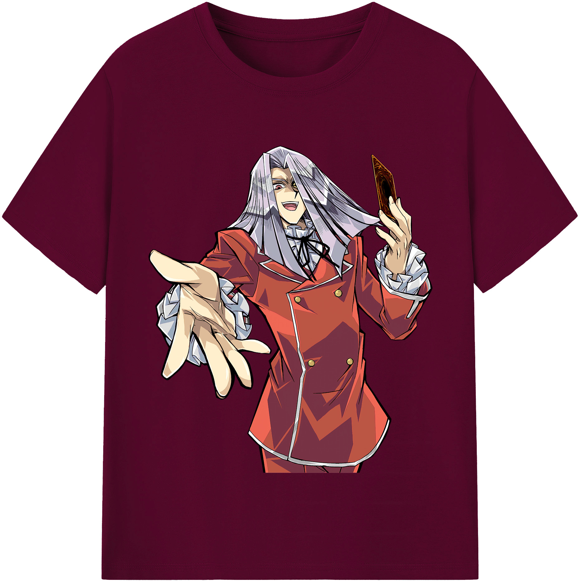 （画像用） 遊☆戯☆王 Yu-Gi-Oh! レディースカジュアルプリントTシャツ（綿100％）